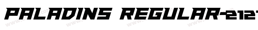Paladins Regular字体转换